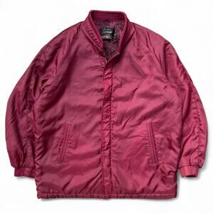 True Vintage 60s Sears Mens Store Sportswear Harrington Coaches Jacket Talon 44